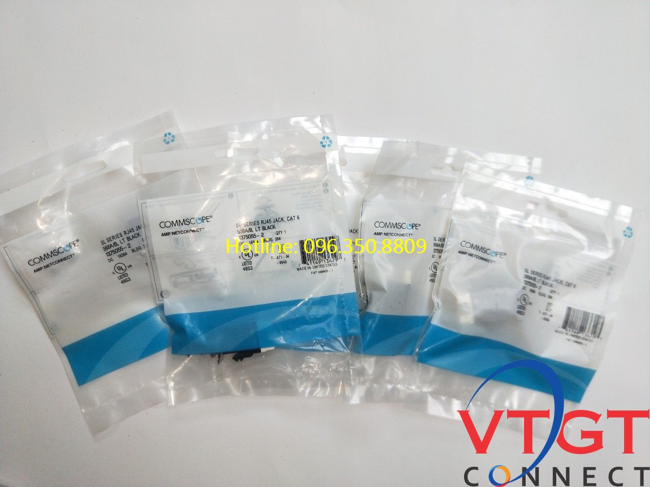 Nhân mạng âm tường Cat6 AMP COMMSCOPE chính hãng