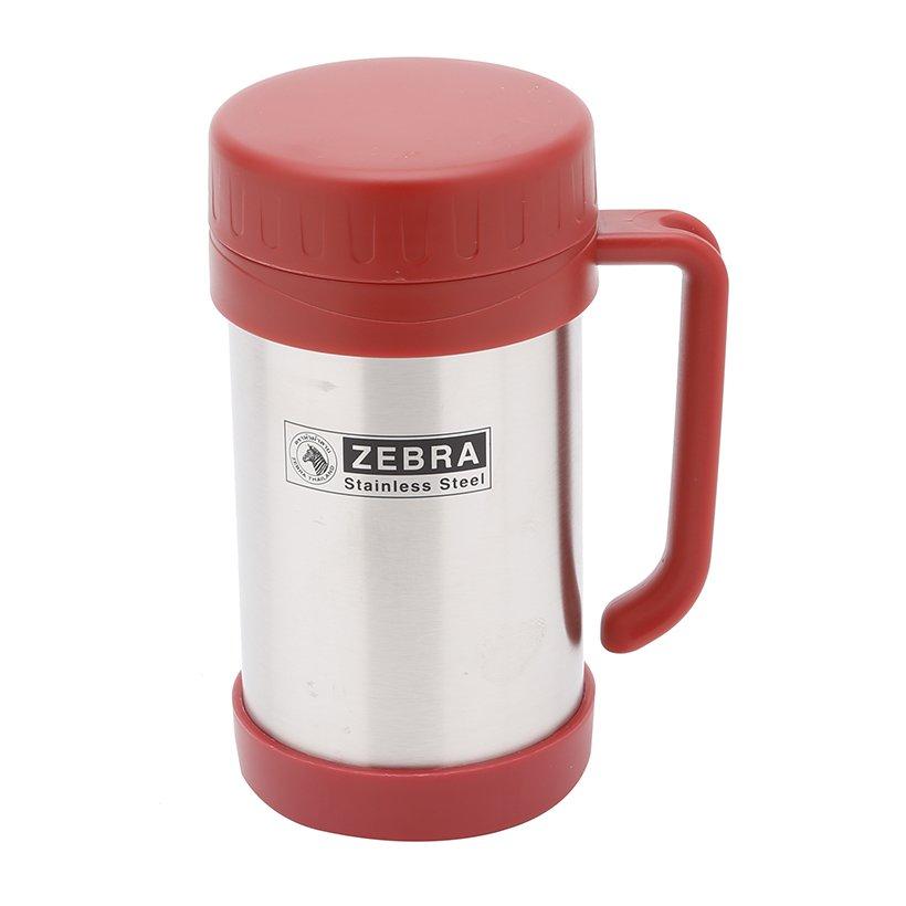 [HCM]CA GIỮ NHIỆT CÓ QUAI 500ML - 112901 ZEBRA THÁI LAN