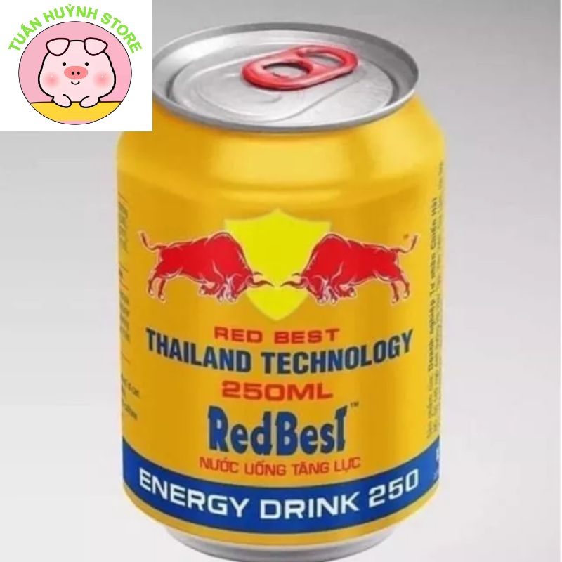 Nước tăng lực Red Best (không phải Red bull) 24 lon/ thùng
