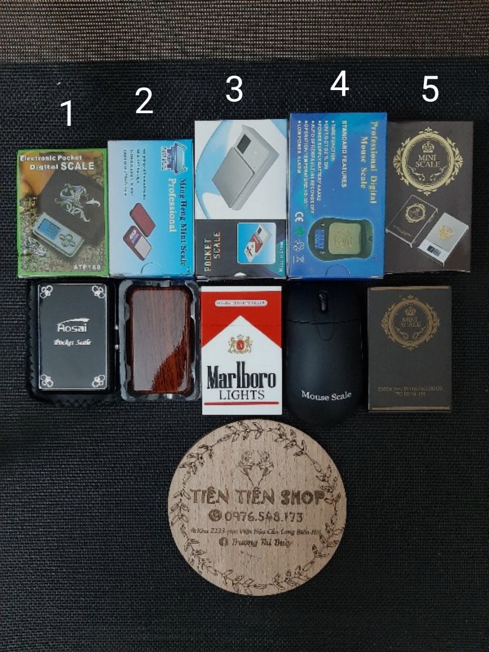 Cân tiểu ly  chọn kiểu