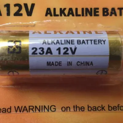 1 Pin Alkaline 12v 23A
