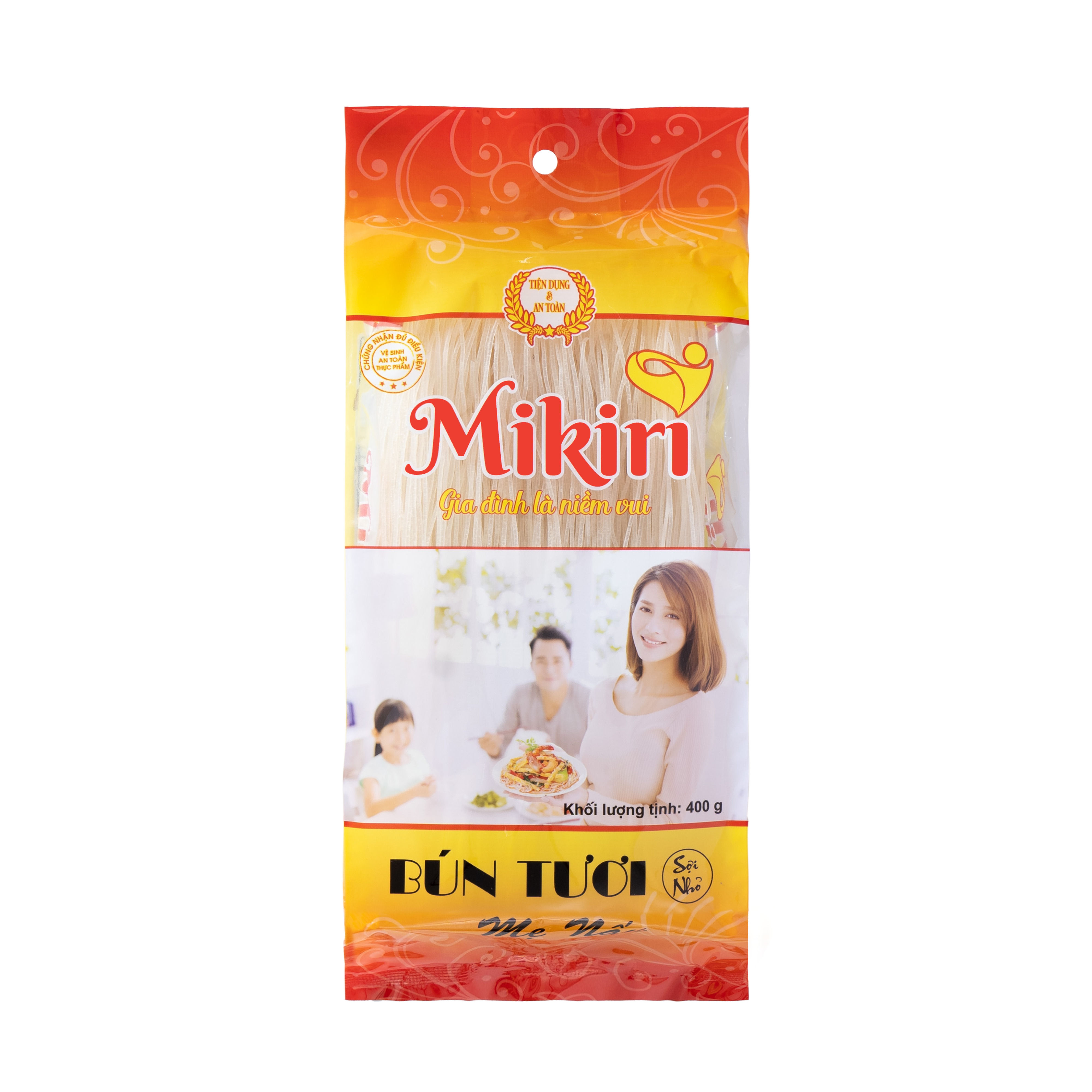 Bún gạo khô Mikiri sợi nhỏ ( 6 gói)