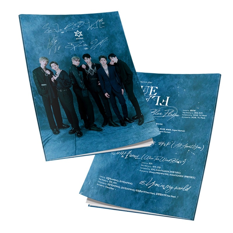 Astro mini book ngọn lửa màu xanh