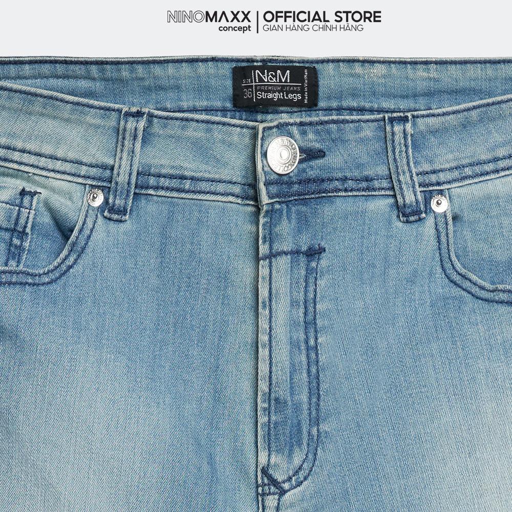 N&M Quần jean Nam cotton form straight 1807092