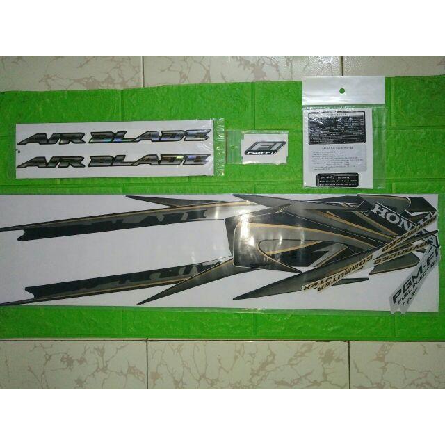 ♨∋ Trọn bộ tem Airblade Fi màu đen 2010