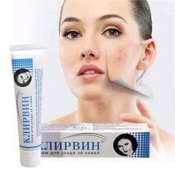 Kem Tri Sẹo, Kem Xóa Sẹo Nga Klirvin, Hỗ trợ điều tri sẹo thâm, sẹo mụn và các vết sẹo lồi trên da