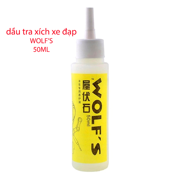 Dầu tra xích xe đạp WOLF'S loại tốt 50ml