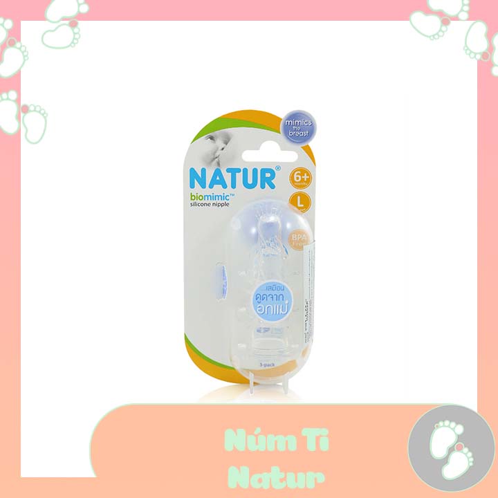 Núm Ti NATUR Biomimic Cổ Rộng (2pcs) - Cổ Hẹp (3pcs)