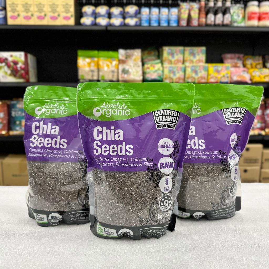 Hạt Chia Úc 1KG Absolute Organic Hữu Cơ