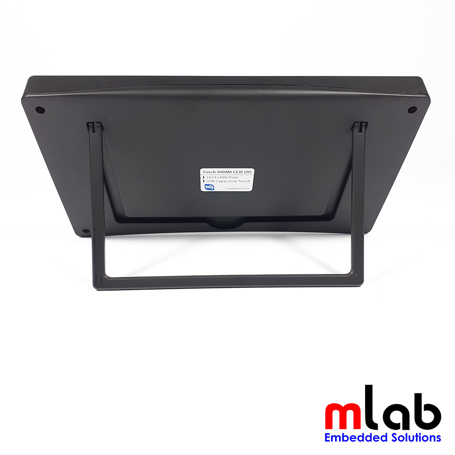 Màn hình LCD 7inch HDMI (H) (with case), 1024x600, IPS, Waveshare