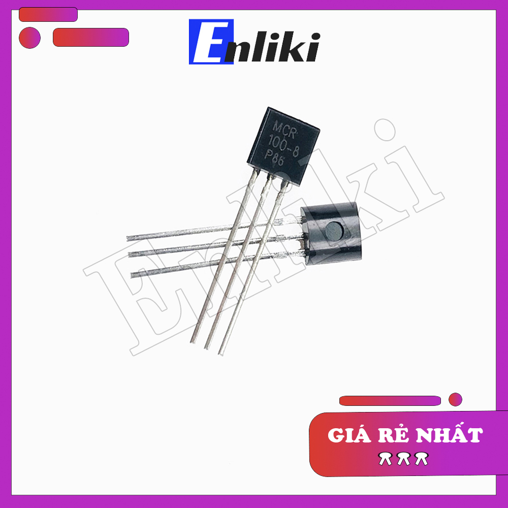 MCR100-8 SCR 0.8A 400V TO92