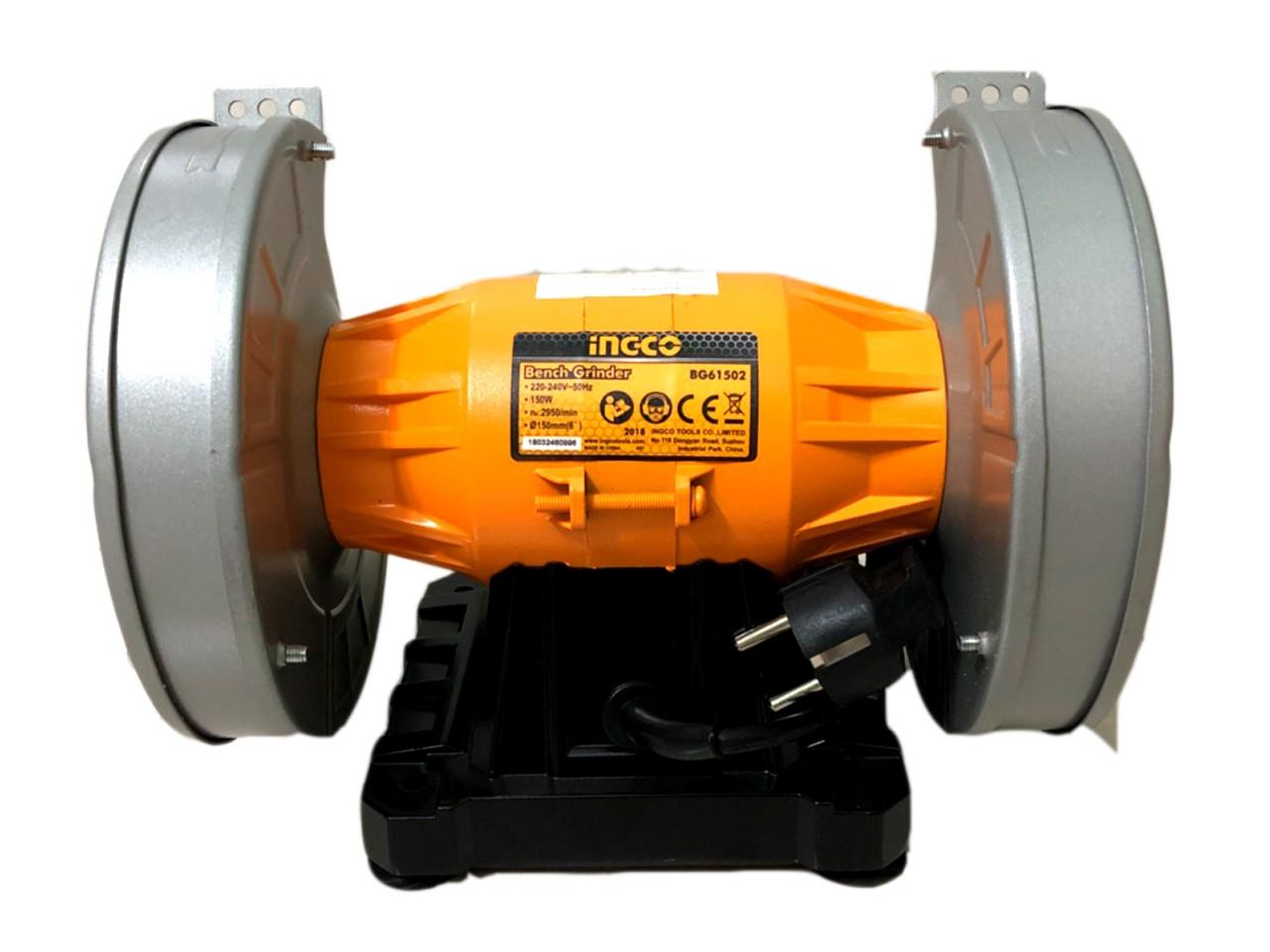 6inch (150mm) Máy mài để bàn 2 đá 150W INGCO BG61502