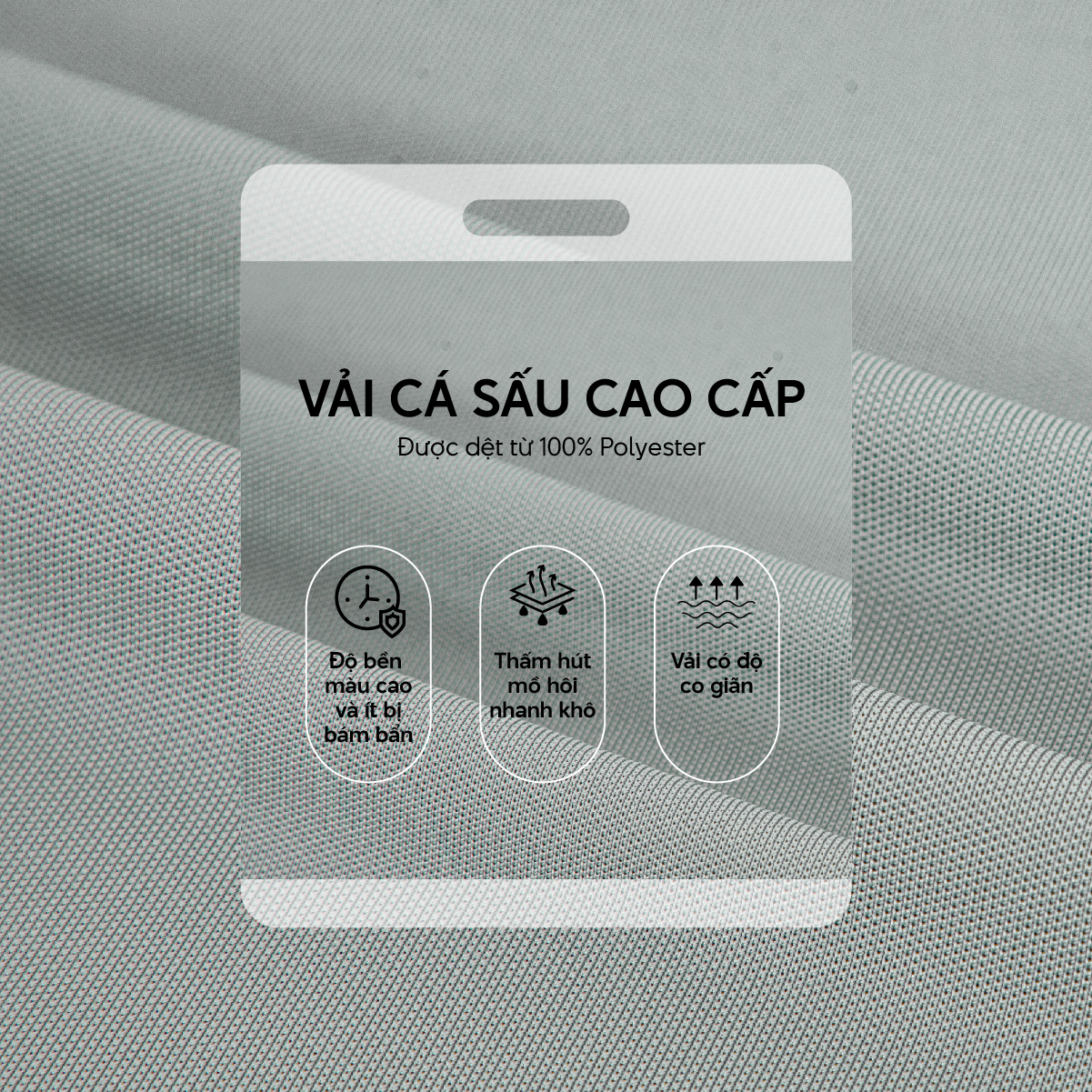 Áo thun polo nam Milvus BKP093m (Đen/Xanh/Trắng)