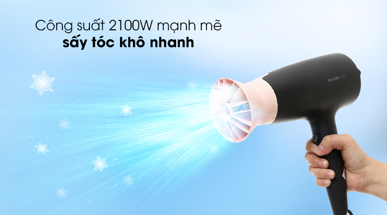 Máy sáy tóc Philips BHD350, 2100W, hàng chính hãng