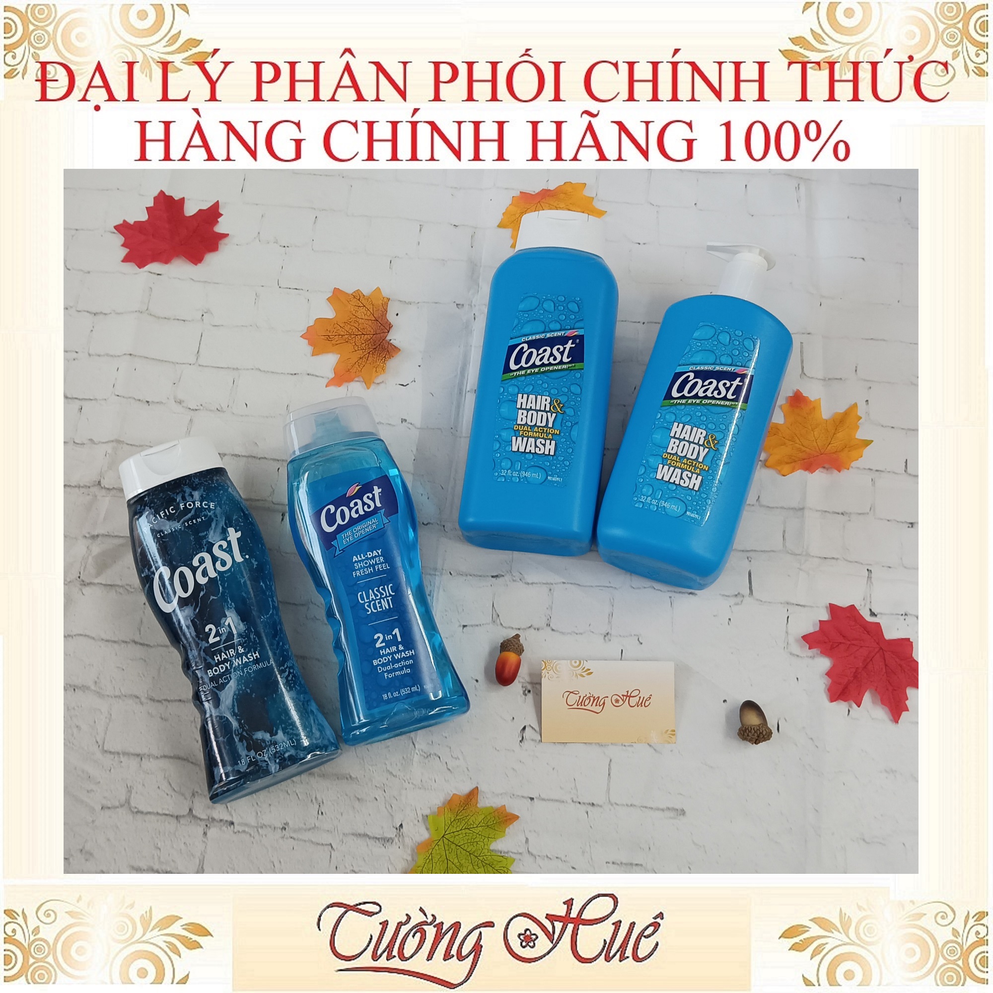 Tắm gội Nam Coast Classic Scent ( Có Lựa Chọn )
