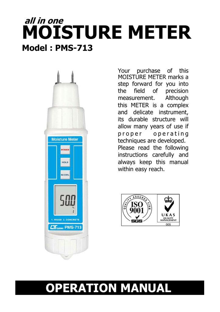 Bút đo độ ẩm gỗ, bê tông LUTRON PMS-713