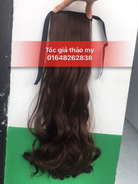 Tóc cột xoăn 50cm cao cấp💕❤️- ảnh thật