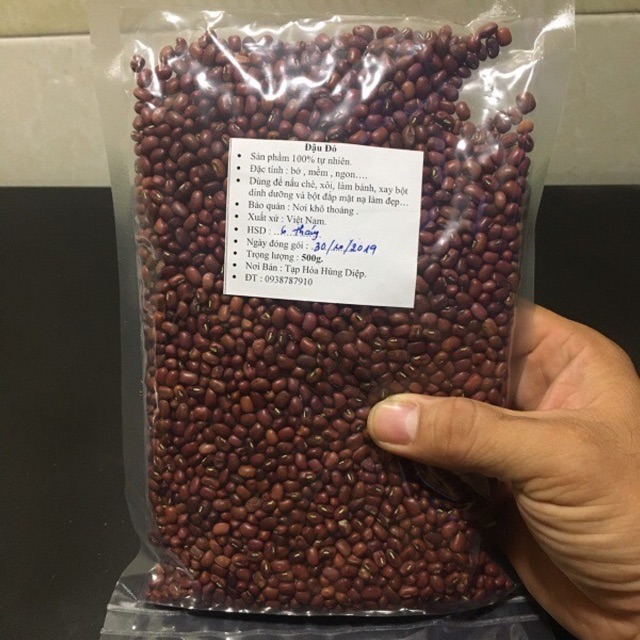 Xích tiểu đậu (đậu đỏ hạt nhỏ) 500Gr