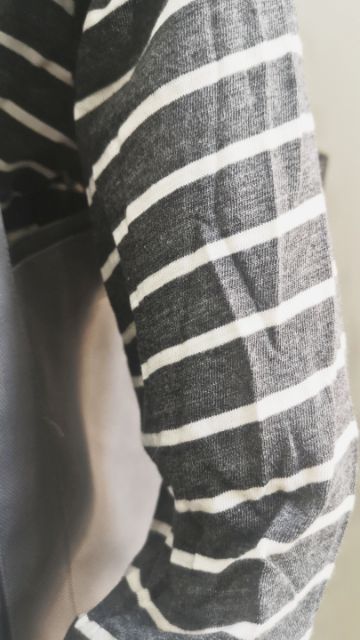 Áo thun sọc tay dài cotton  ( clearance )