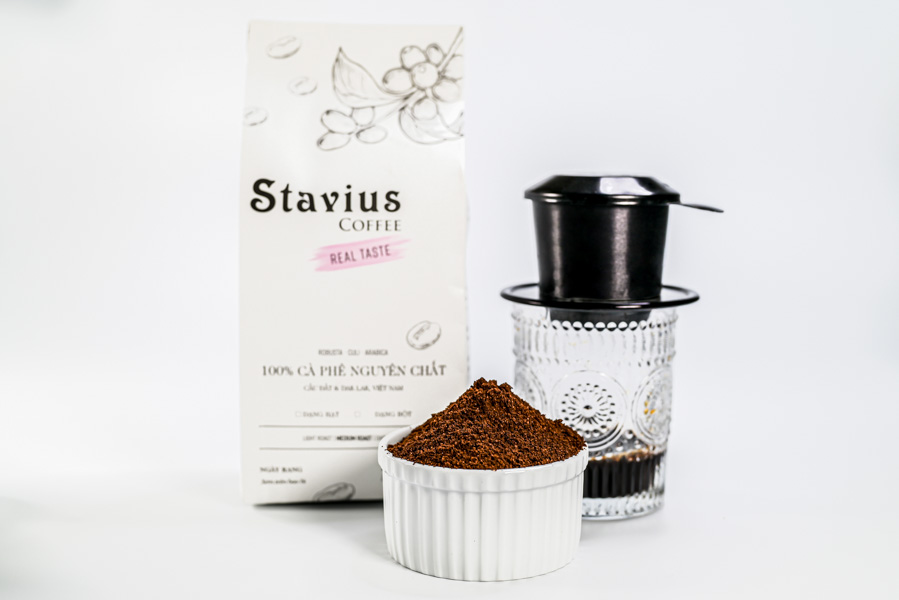 Stavius Coffee Real Taste 500g - Dạng Bột
