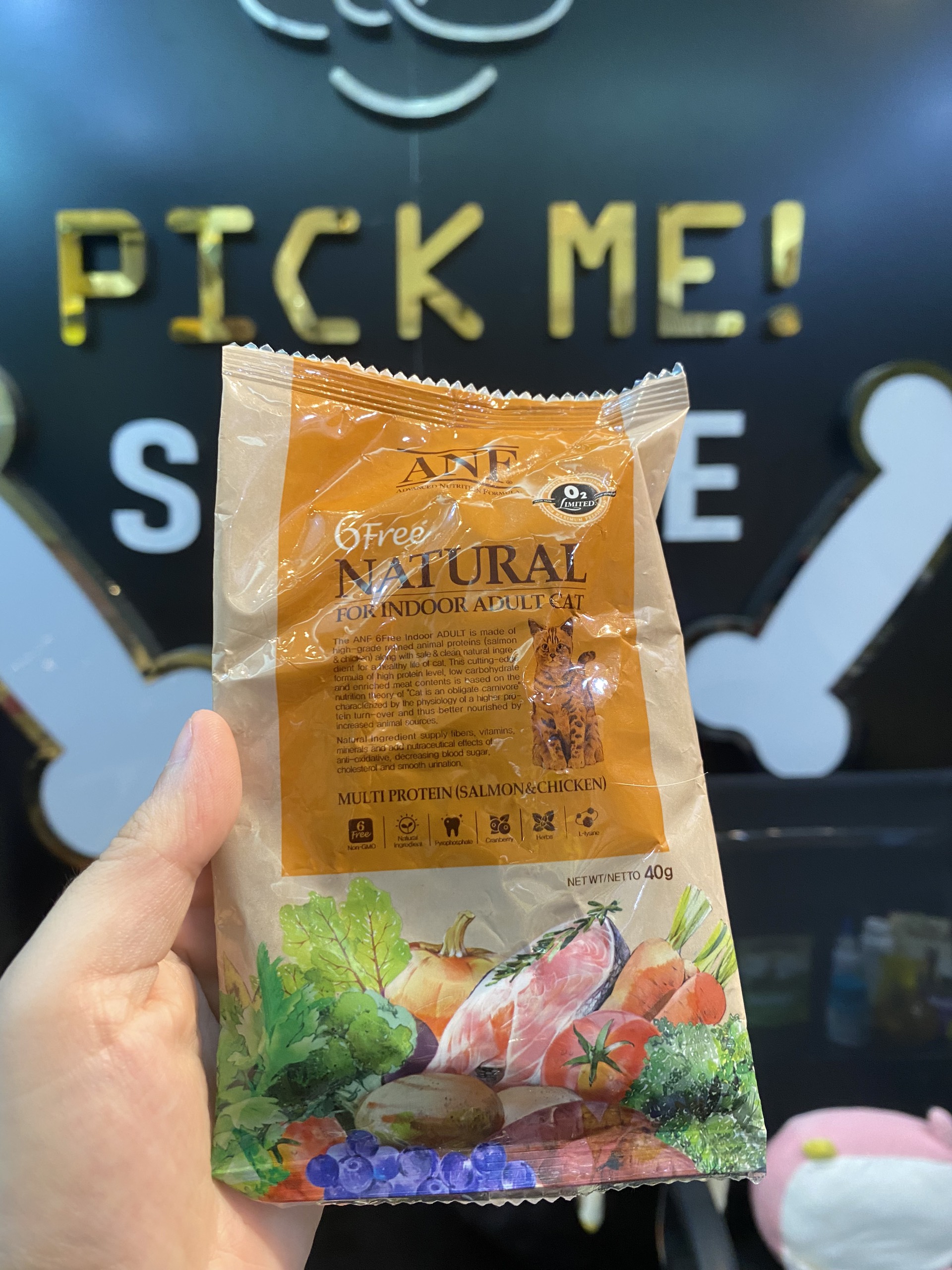 Gói dùng thử 40g - Hạt cho Mèo ANF | Today Dinner | Nutrience | Nutri Edge | Cat eye