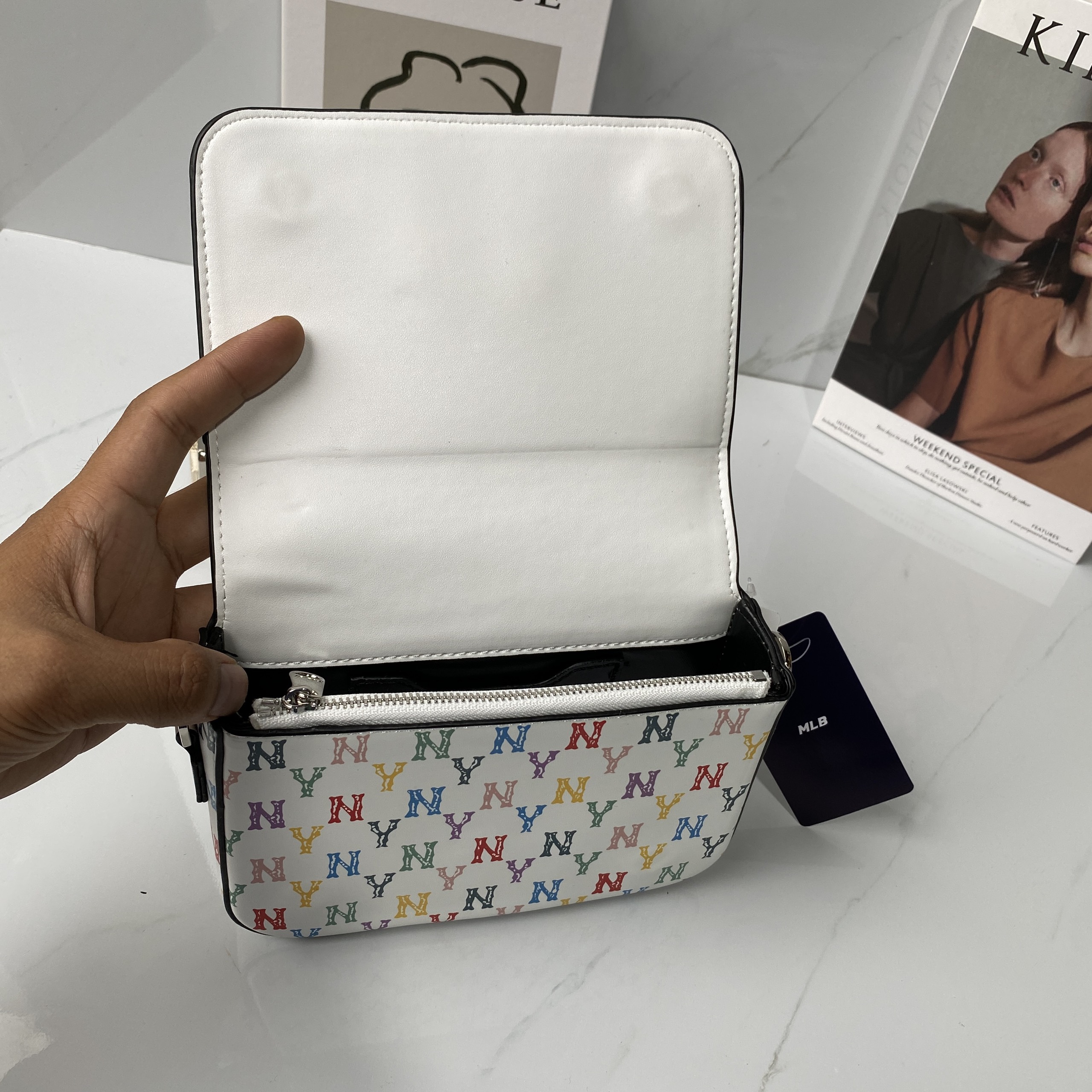 túi đeo chéo nữ NY size 20cm