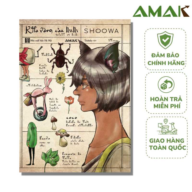 Khu Rừng Của Niini - Amak Books - Tặng kèm Sticker, sổ tay A5