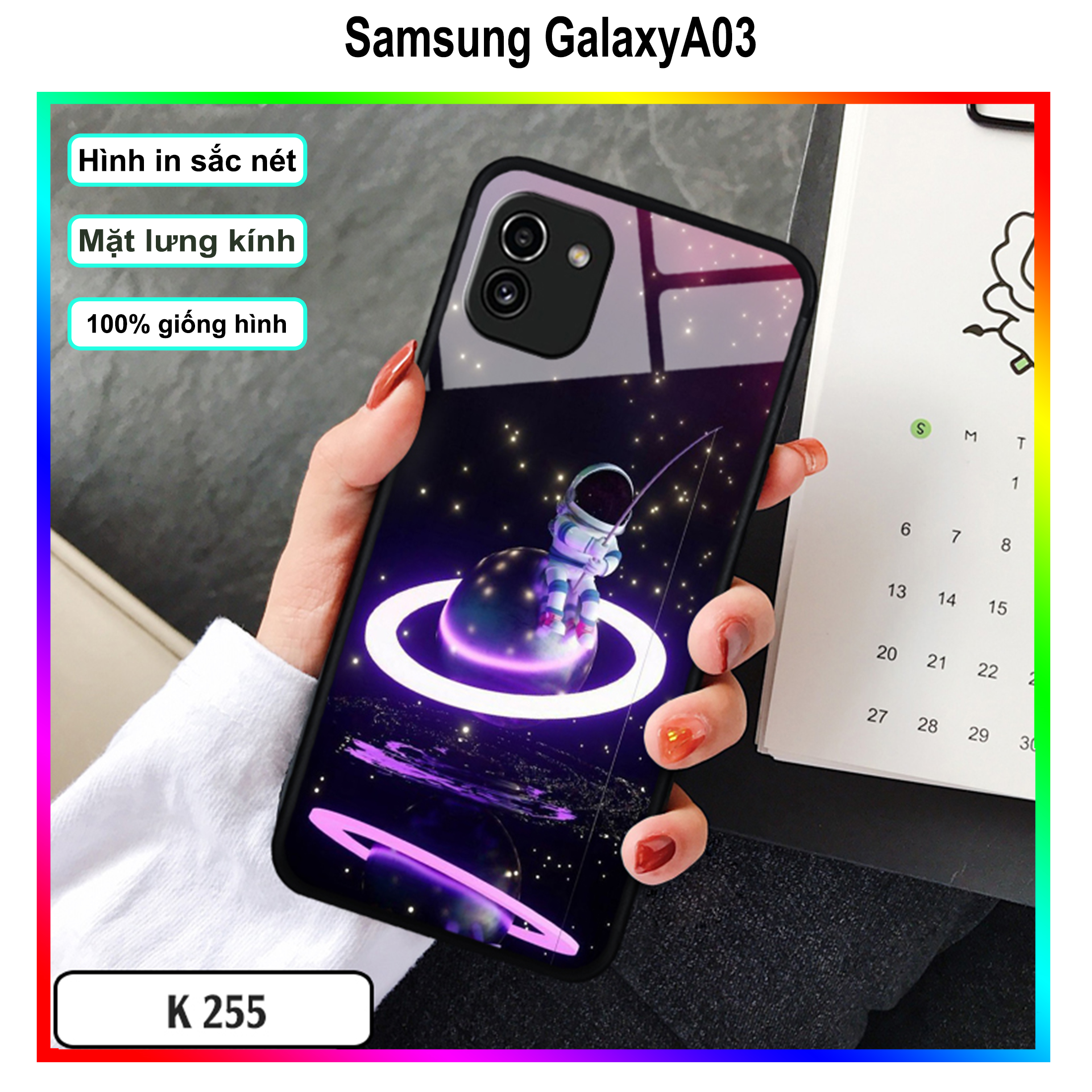 Ốp lưng phi hành gia Sam Sung Galaxy A03