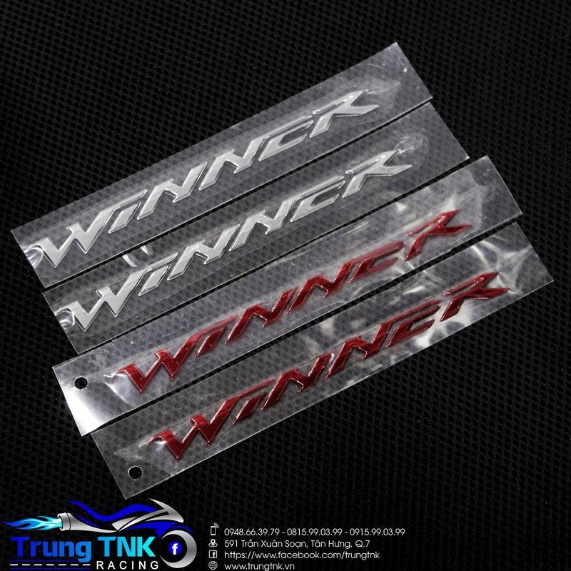 Tem chữ nổi winner 150.