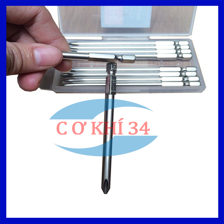 Mũi Vít Bake Phi 6 PH2 Cho Máy Khoan, Bắn Vít Chuôi Lục Giác