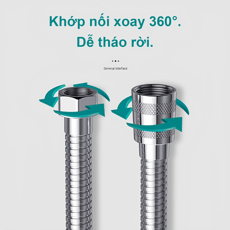 Dây sen inox dài 1,4m