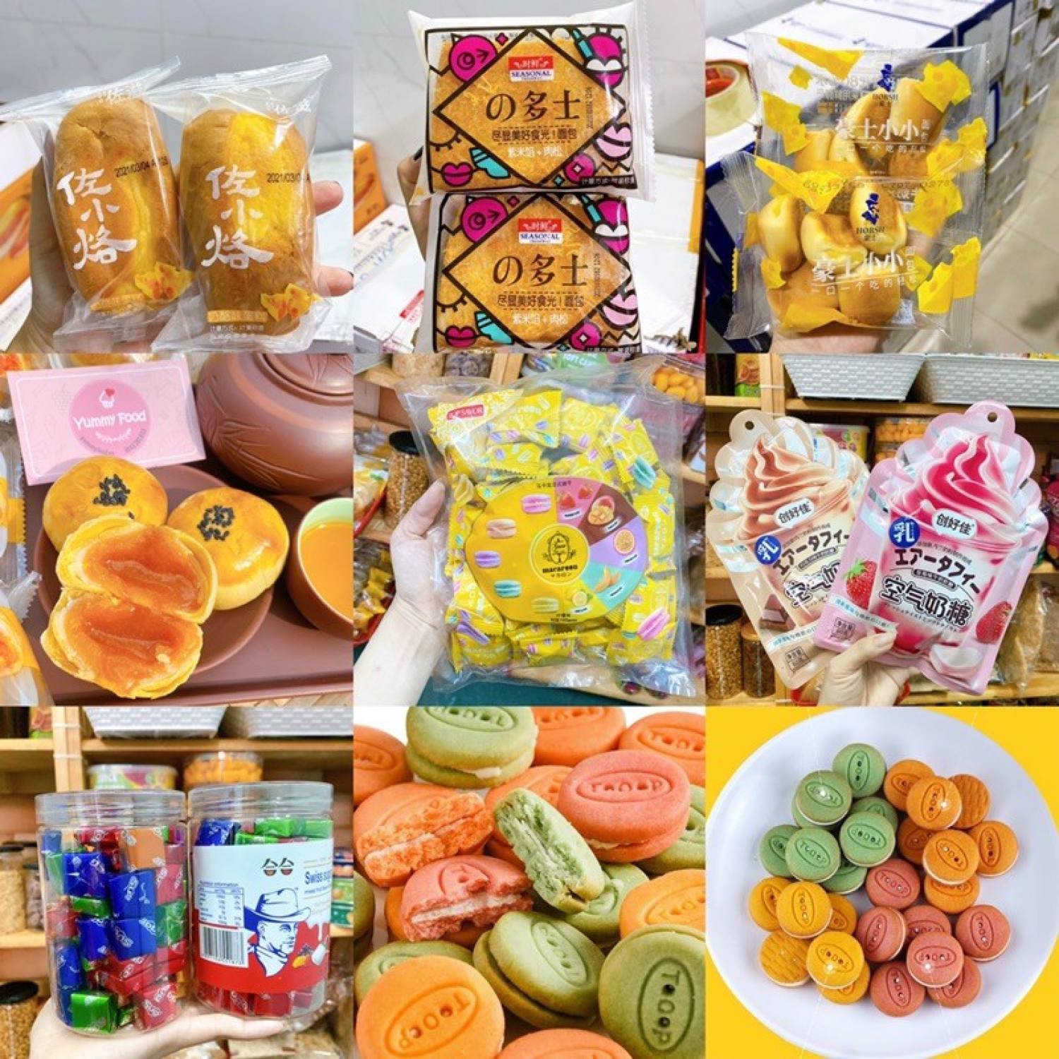 Bánh Mix Đài Loan Đủ Loại Combo 1kg