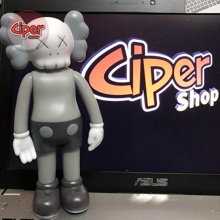 Mô hình Kaws 8in - 20cm - Xám Nhạt