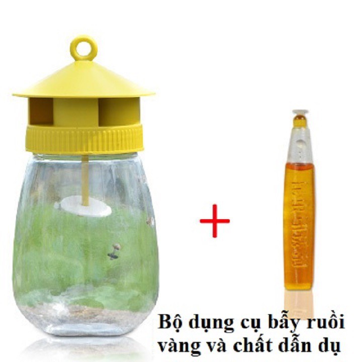 10 Lọ chất dẫn dụ bẫy ruồi vàng Pheromone lọ 2ml