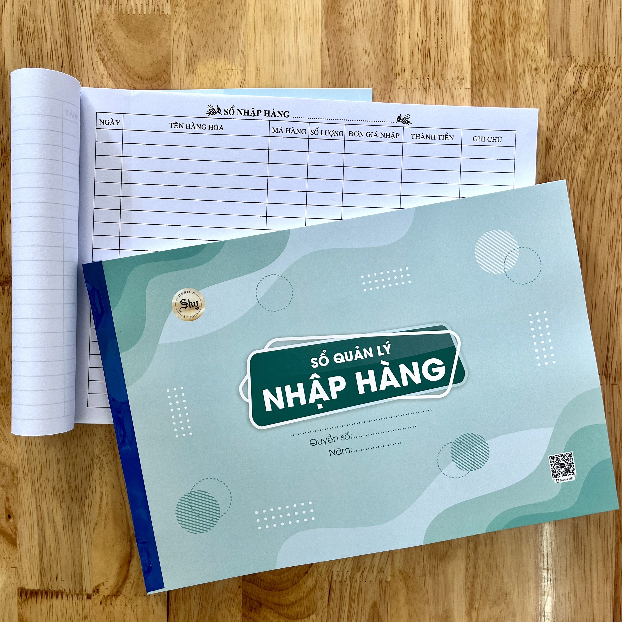 Sổ nhập hàng A4 - 100 tờ/quyển