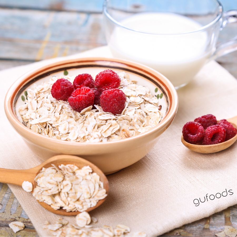Yến Mạch Tươi Cán Mỏng (Cán Dẹt) Gufoods ( Gói 500G)