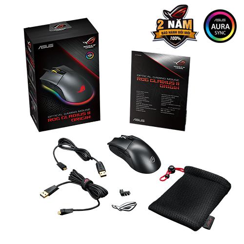 Chuột ASUS ROG Gladius II RGB Gaming Mouse