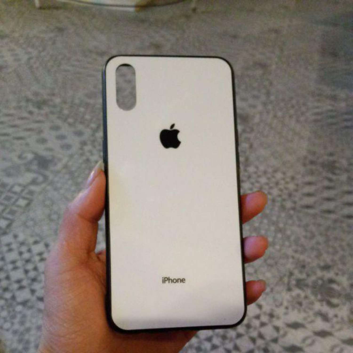 Ốp lưng giả iphone X cho Realme 3pro/Realme 3