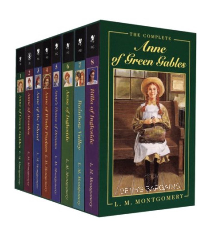 Anne of green gables - the complete 8 books collection - Truyện tiếng anh