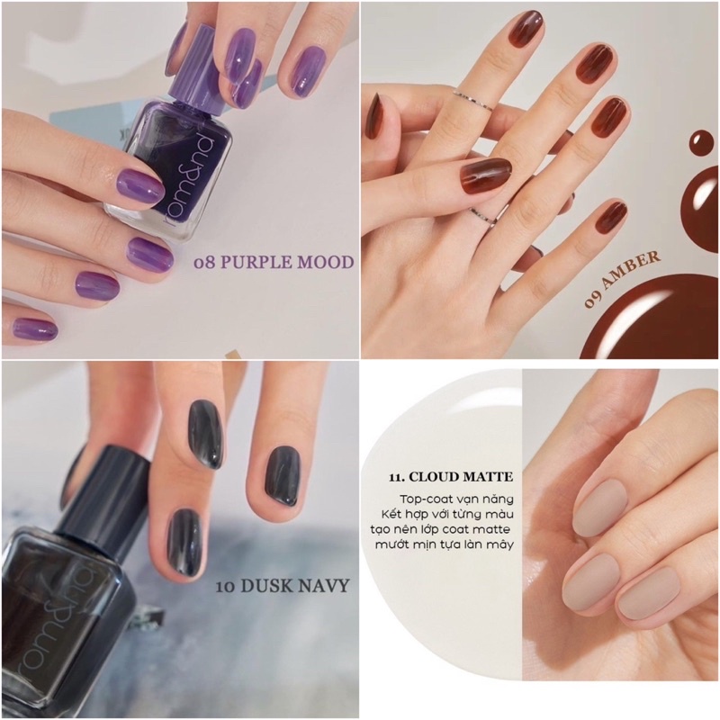 Sơn móng Romand Mood Pebble Nail #7g