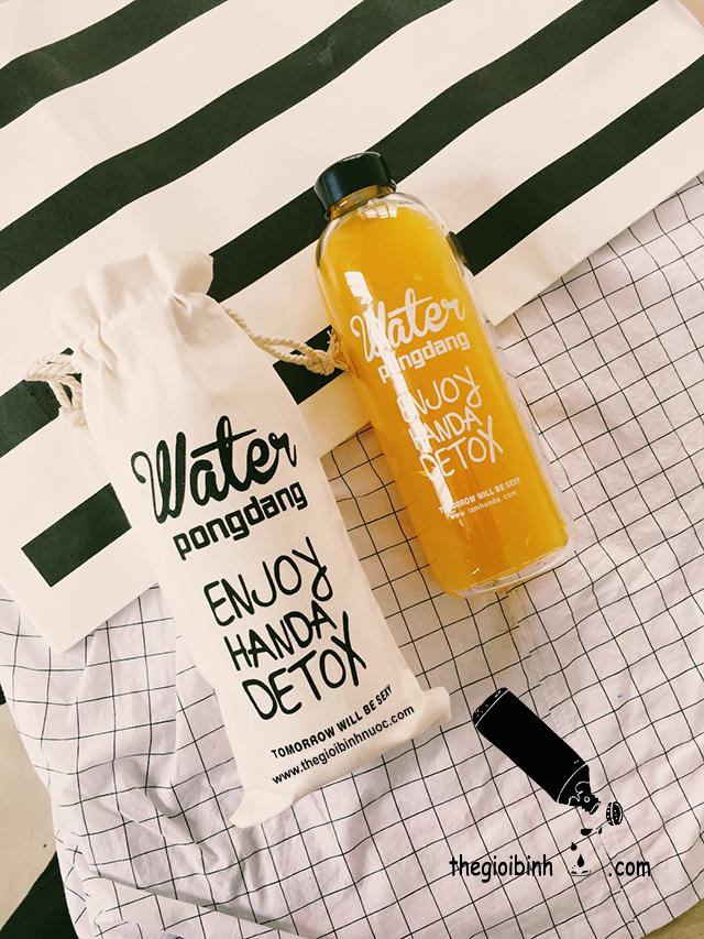 Bình nước Water pongdang Detox 1 lít