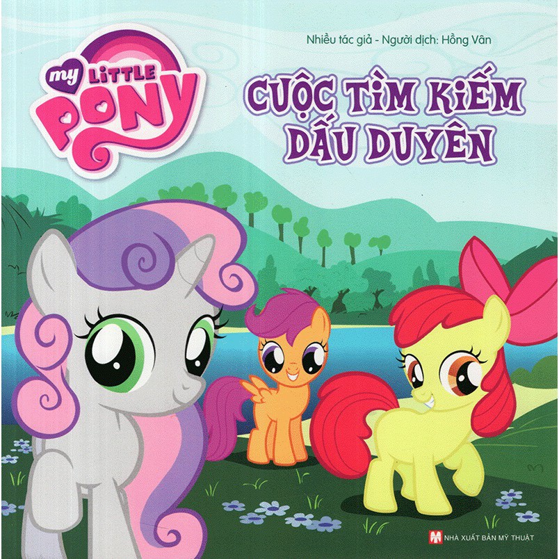Tân việt - sách - my little pony - cuộc tìm kiếm dấu duyên