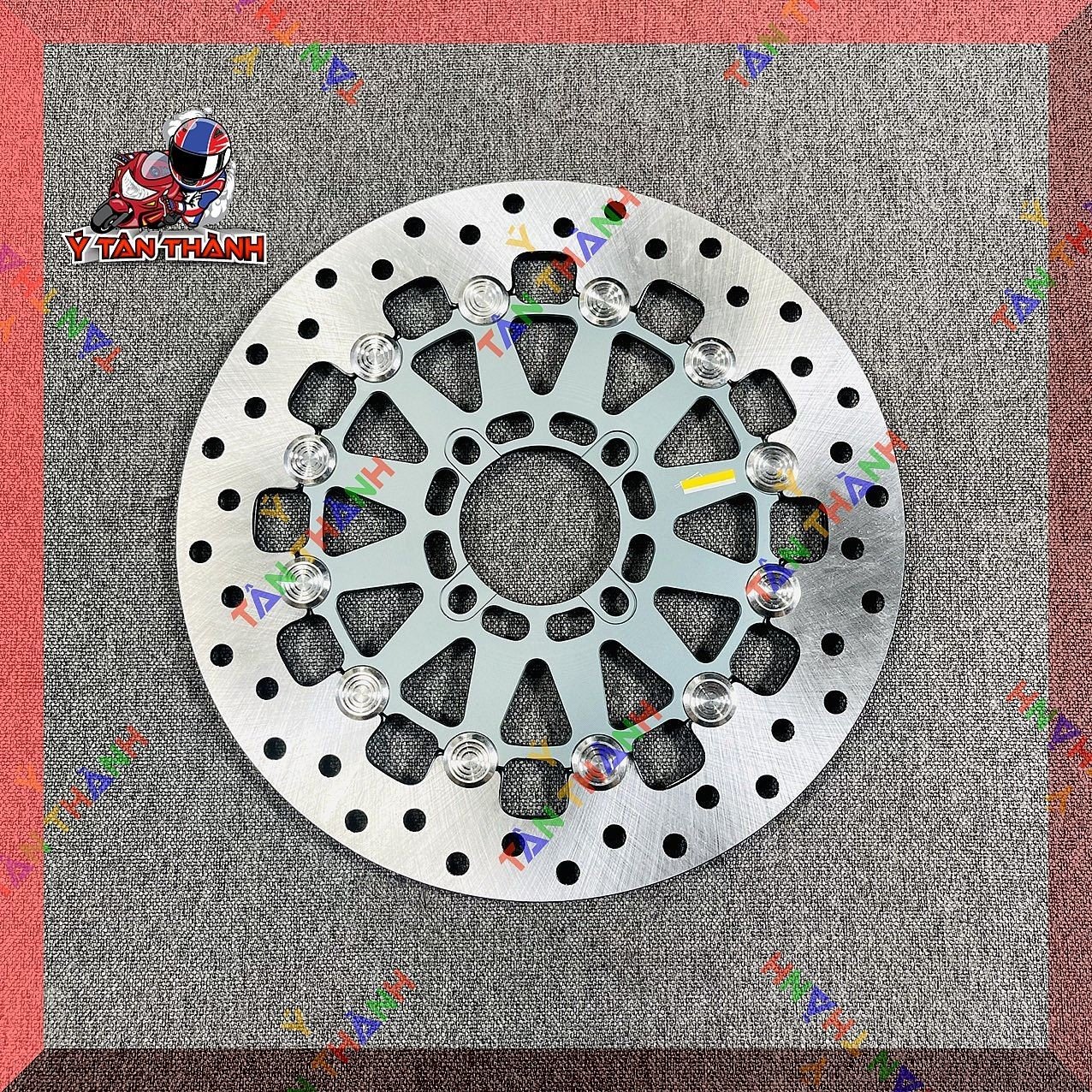 Đĩa thắng Rembo 267mm 12 long đền inox