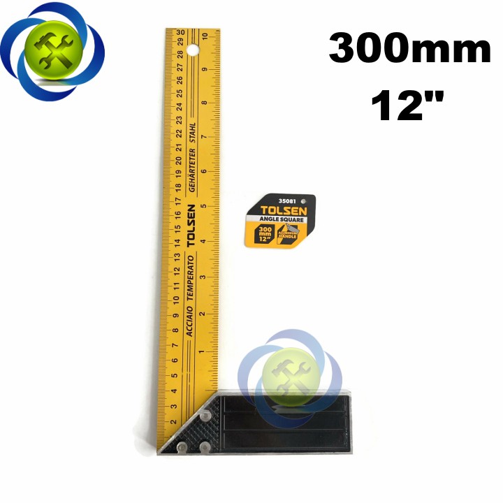 Thước góc vuông tolsen 35081 dài 300mm