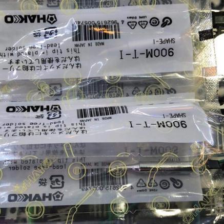 2 chiếc mũi hàn thiếc cong hakko 900m-t-i