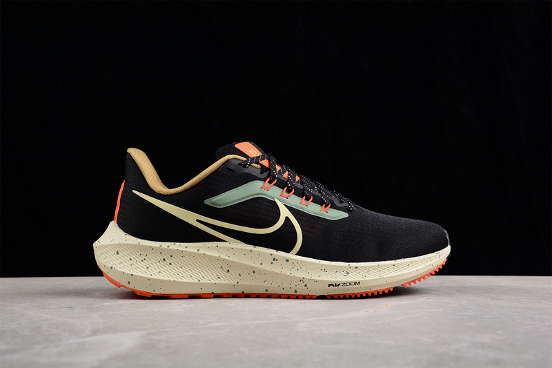 Giày chạy bộ Nike Pegasus 39 đen cam siêu nhẹ êm
