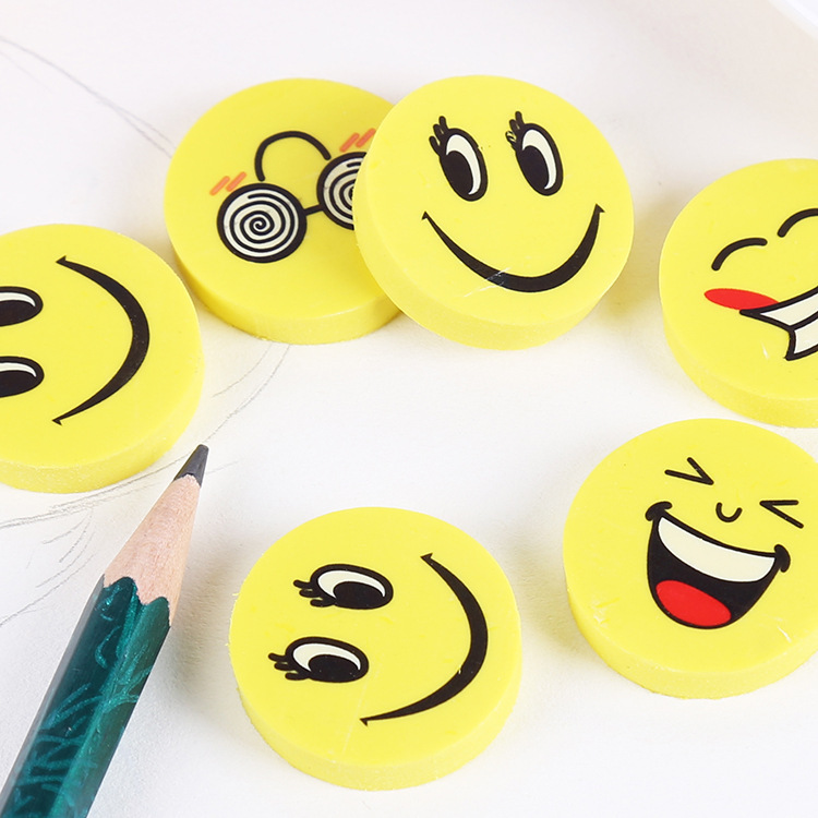 8 Cục Gôm tẩy cute hình mặt cười