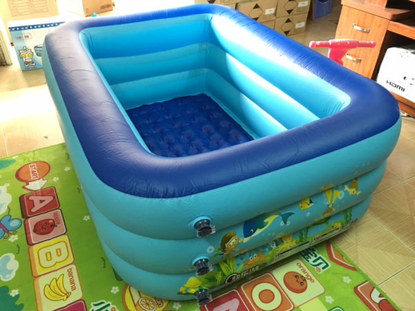 [HCM](GIAO HÀNG NHANH) - BỂ BƠI HÌNH CHỮ NHẬT CAO CẤP 1.2 MÉT LOẠI DÀY CỰC CHẮC CHẮN GIÚP BÉ THƯ GIÃN - BỂ BƠI 2 ĐẾN 3 TẦNG THIẾT KẾ CHỐNG TRƠN TRƯỢT TỐT CHO BÉ VUI CHƠI THỎA THÍCH