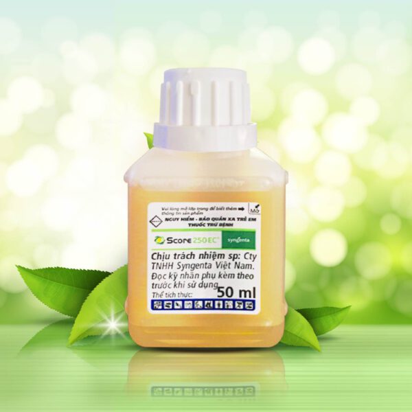 Score 250 EC thuốc đặc trị bệnh phấn trắng, mốc sương cho cây trồng
