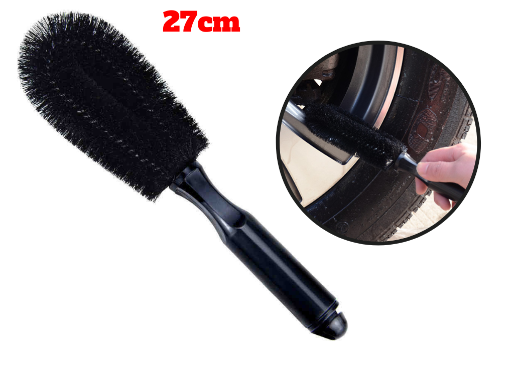Cọ vệ sinh mâm lazang xe chuyên dụng ,vệ sinh mâm vành xe đa năng 27cm